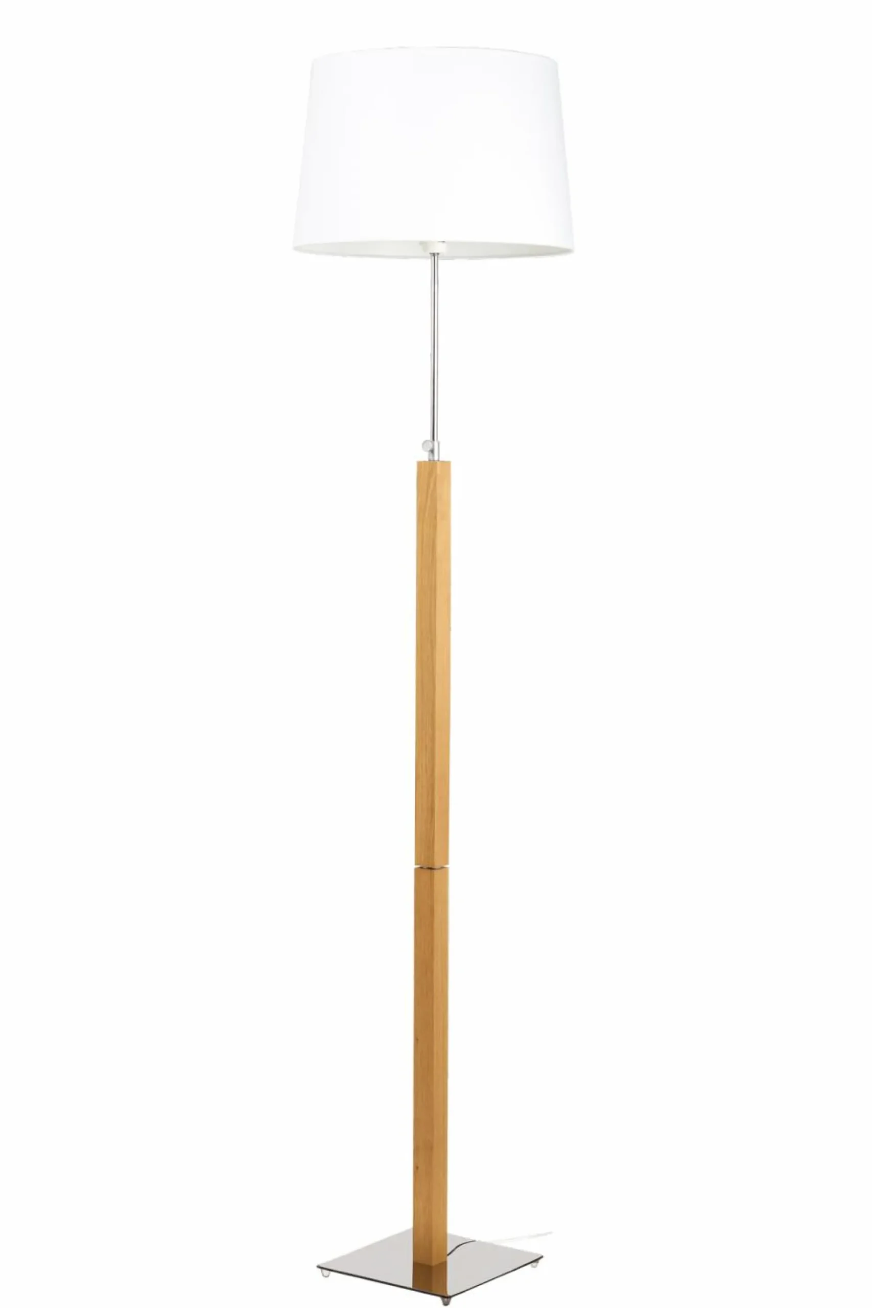 ALUMINOR Lampadaire Quatro Up - Chêne clair