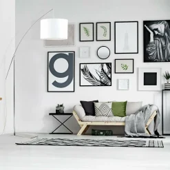 ALUMINOR Lampadaire Rainbow - Chêne gris