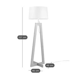 ALUMINOR Lampadaire Sacha - Hauteur 120 cm