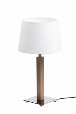 ALUMINOR Lampe à poser Quatro Up - Chêne gris