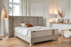 ANDRE RENAULT Sommier tapissier 20 cm et pieds 10 cm Canopée - 140 x 200 cm