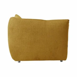 Angle pour canapé modulable tissu Benny - Moutarde