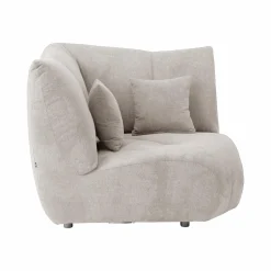 Angle pour canapé modulable tissu Benny - Naturel