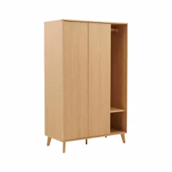 Armoire 2 portes bois Atia