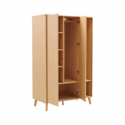 Armoire 2 portes bois Atia