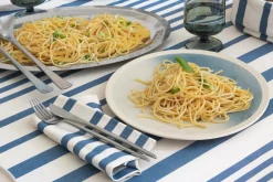 ARTIGA Lot de 4 serviettes coton Adour - Bleu