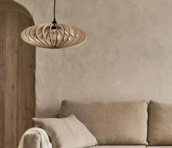 ATELIER LOUPIOTE Suspension Mini Néo - Bois brut
