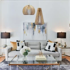 ATELIER LOUPIOTE Suspension Atlas - Bois brut