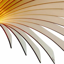 ATELIER LOUPIOTE Suspension Aigle - Bois brut