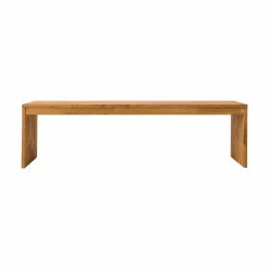 Banc bois massif 3 places Cyriel - Chêne Massif