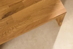 Banc bois massif 2 places Cyriel - Chêne Massif