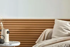 BLANC DES VOSGES Drap housse coton bio et recyclé Ressources - Lin - 140 x 190 cm