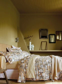 BLANC DES VOSGES Drap satin Impérial - Chanvre - 180 x 290 cm