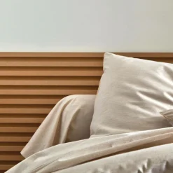 BLANC DES VOSGES Housse de couette coton bio et recyclé Ressources - Lin - 300 x 240 cm