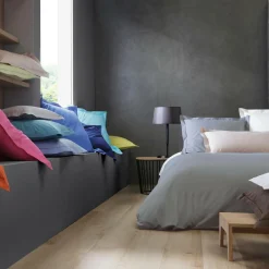 BLANC DES VOSGES Housse de couette Percale Easy - Blanc - 280 x 240 cm