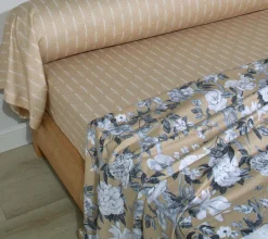 BLANC DES VOSGES Taie de traversin satin Impérial - Chanvre - 90 x 190 cm