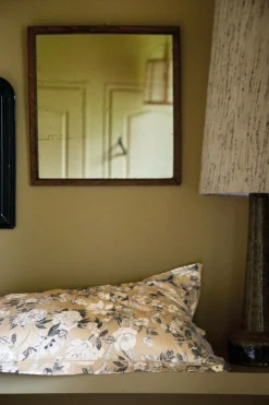 BLANC DES VOSGES Taie d'oreiller satin Impérial - Chanvre - 50 x 75 cm