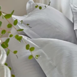 BLANC DES VOSGES Taie d'oreiller satin Divine - Blanc - Taie d'oreiller 50 x 73 cm