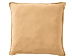 BLANC DES VOSGES Taie gaze de coton Cosy - Savane - Taie d'oreiller 65 x 65 cm