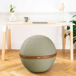 BLOON PARIS Siège ballon dynamique tissu chiné - Vert Pistache - Taille XL