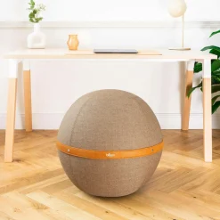 BLOON PARIS Siège ballon dynamique tissu chiné - Marron - Taille XL