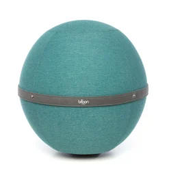 BLOON PARIS Siège ballon dynamique tissu chiné - Bleu Lagon - Taille XL