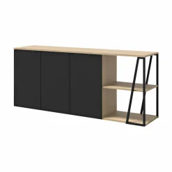Buffet Albi - Chêne/Noir