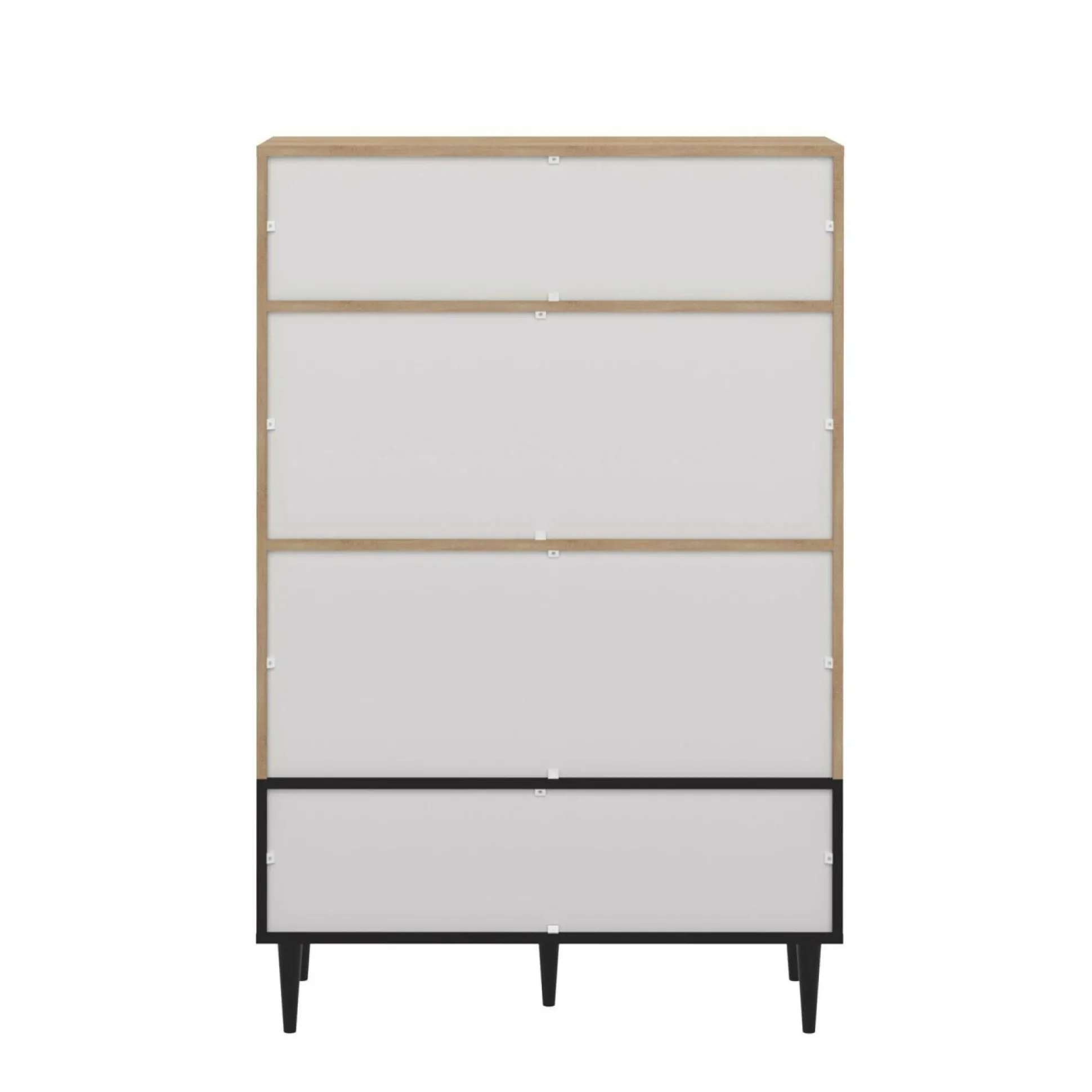 Buffet haut Horizon - Chêne/Noir