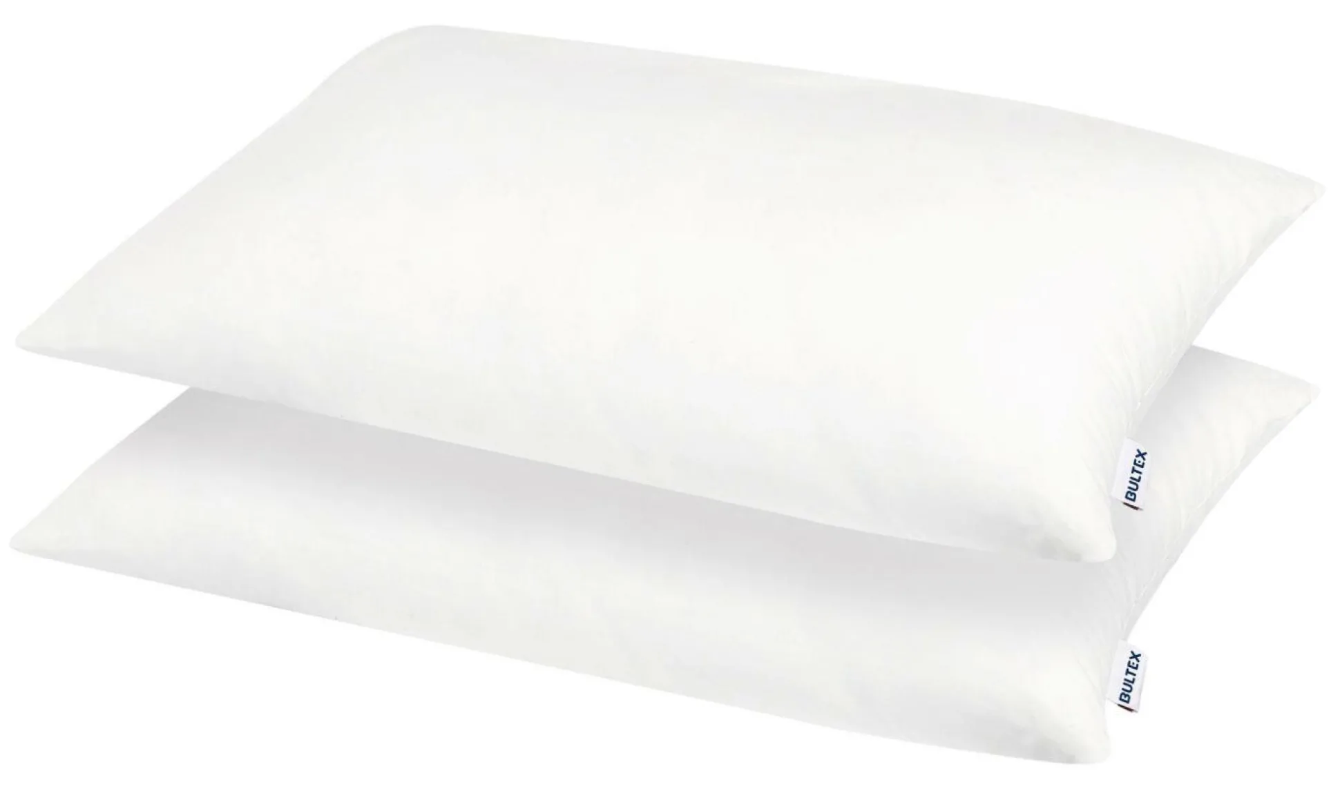 BULTEX Lot de 2 oreillers moelleux - 60 x 60 cm