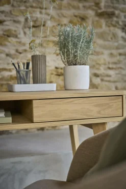 Bureau 1 tiroir bois Atia