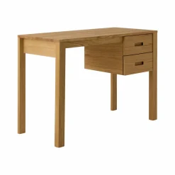 Bureau chêne massif 2 tiroirs Luminescence