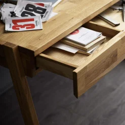 Bureau en chêne massif Cyriel