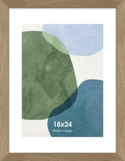 Cadre photo Galeane - Bois - 18 x 24 cm