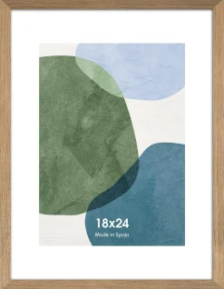 Cadre photo Gontran - Bois - 18 x 24 cm