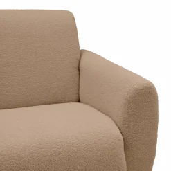 Canapé bouclette Ome - Beige - 3 places
