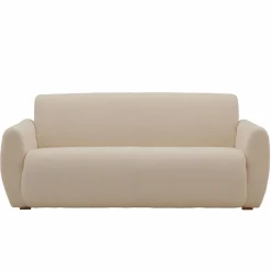 Canapé bouclette Ome - Lin - 3 places