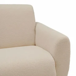 Canapé bouclette Ome - Lin - 3 places