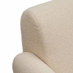 Canapé bouclette Ome - Lin - 3 places