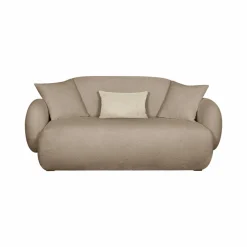 Canapé bouclette Oméga - Beige - Grand 2 places