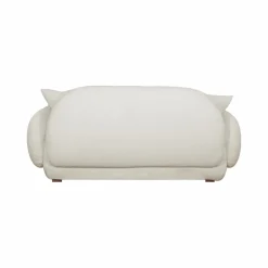 Canapé bouclette Oméga - Ivoire - Grand 2 places