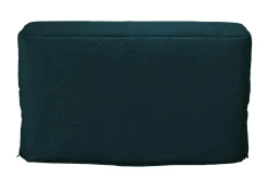 Canapé BZ tissu matelas 15 cm Guidel - Bleu Marine - 140 x 200 cm