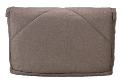 Canapé BZ tissu matelas Bultex 15 cm Gina - Taupe