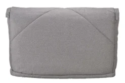 Canapé BZ tissu matelas Bultex 15 cm Gina - Gris Clair