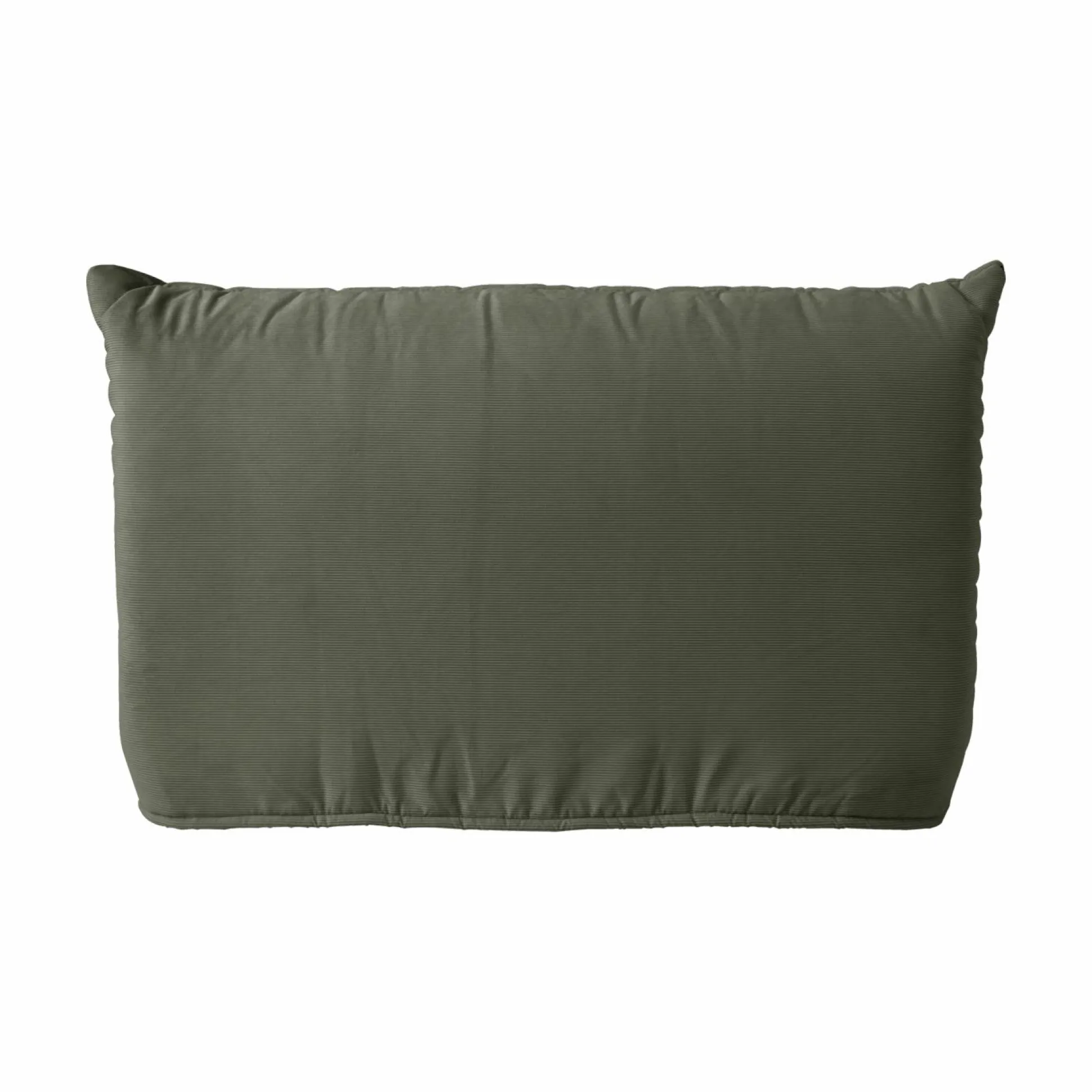 Canapé BZ velours côtelé matelas 12 cm Gaston - Vert Kaki