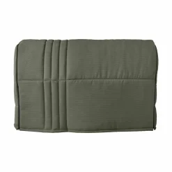Canapé BZ velours côtelé matelas 15 cm Gaélia - Vert Kaki