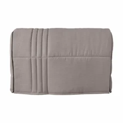Canapé BZ velours côtelé matelas 15 cm Gaélia - Grège