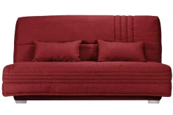 Canapé clic-clac tissu matelas 17 cm Genay - Griotte