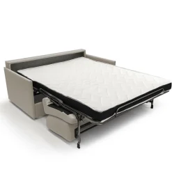Canapé convertible tissu déhoussable Arthur - Lin - Grand 2 places