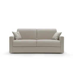 Canapé convertible tissu déhoussable Aubin - Lin - 3 places