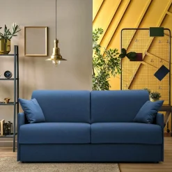 Canapé convertible tissu déhoussable Arthur - Anthracite - Grand 2 places